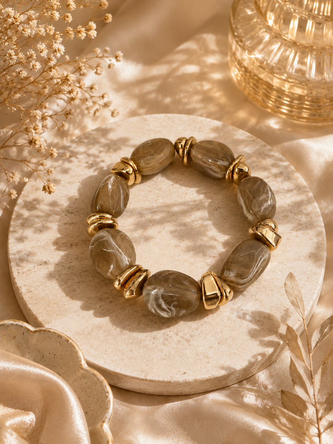 Bracelet à pierre – vue 1