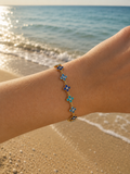 Bracelet bleu – vue 1