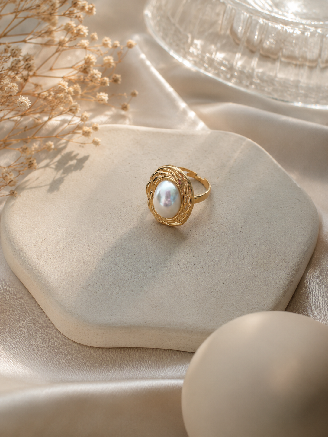 Bague perle💫