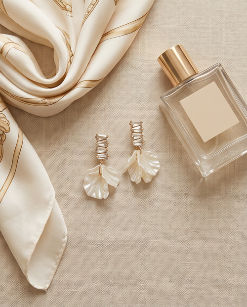 Boucles d’oreilles bohème – vue 1
