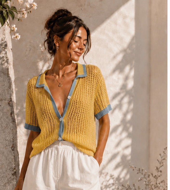 Chemise a Maille Soleil🌞