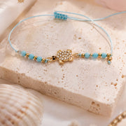 Bracelet Tortue bleu clair – cadrage harmonisé