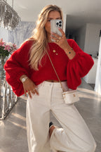 Pull Scarlett rouge